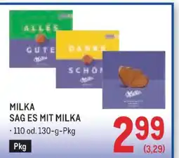 Metro MILKA SAG ES MIT MILKA Angebot