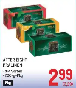 Metro After eight pralinen Angebot
