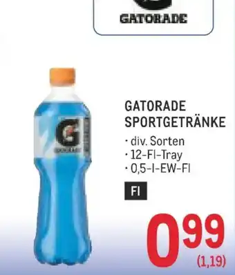 Metro Gatorade Angebot