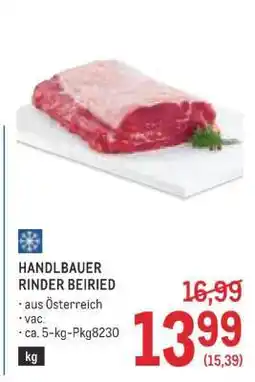 Metro HANDLBAUER RINDER BEIRIED Angebot