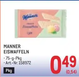 Metro MANNER EISWAFFELN Angebot