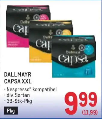 Metro Dallmayr capsa xxl Angebot