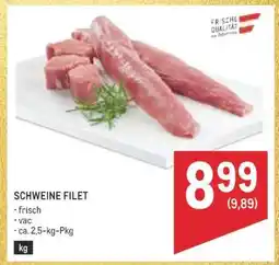 Metro Schweine Filet Angebot