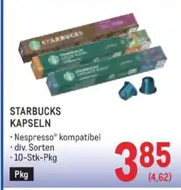 Metro Starbucks Kapseln Angebot