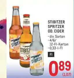 Metro Stibitzer Spritzer od. Cider Angebot