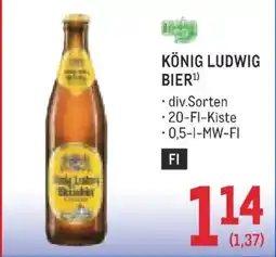 Metro König ludwig bier Angebot