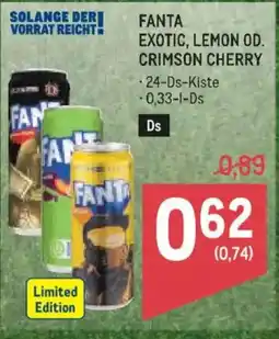 Metro Fanta exotic, lemon od. crimson cherry Angebot
