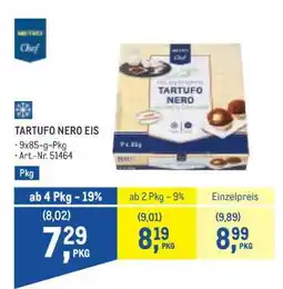 Metro TARTUFO NERO EIS Angebot