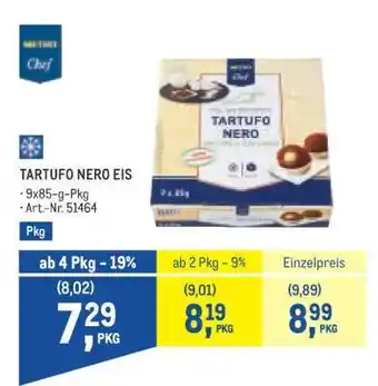 Metro TARTUFO NERO EIS Angebot