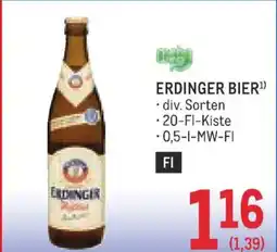 Metro Erdinger bier Angebot