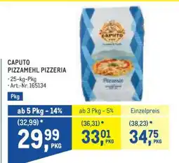 Metro CAPUTO PIZZAMEHL PIZZERIA Angebot