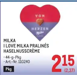Metro MILKA Angebot