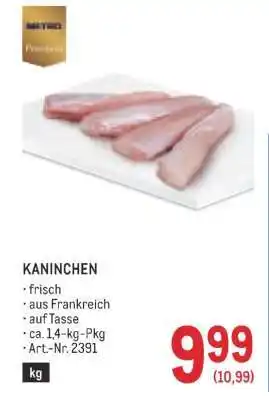 Metro KANINCHEN Angebot