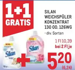 Metro Silan weichspüler konzentrat 130 od. 126wg Angebot