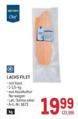 Metro Lachs Filet Angebot