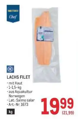 Metro Lachs Filet Angebot