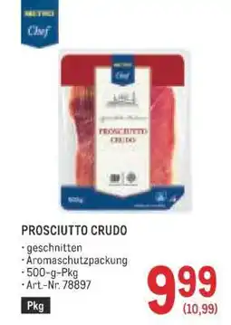 Metro PROSCIUTTO CRUDO Angebot