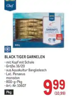 Metro BLACK TIGER GARNELEN Angebot