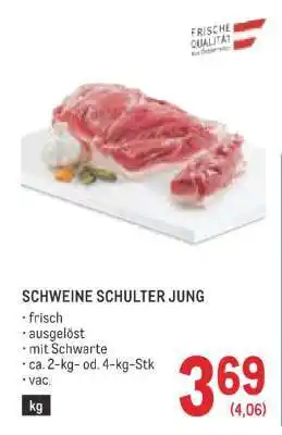 Metro Schweine Schulter Jung Angebot
