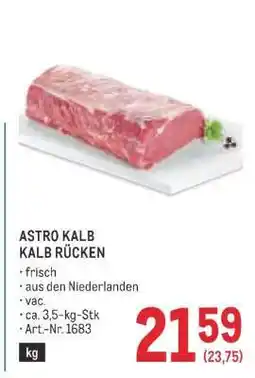 Metro Astro Kalb Kalb Rücken Angebot