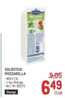 Metro GOLDSTEIG MOZZARELLA Angebot