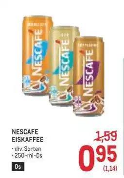 Metro Nescafé Eiskaffee Angebot