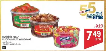 Metro HARIBO OD. MAOAM Angebot