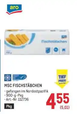 Metro MSC FISCHSTÄBCHEN Angebot