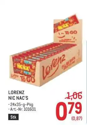 Metro Lorenz Nic Nac’s Angebot