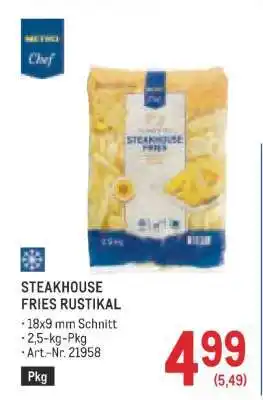 Metro STEAKHOUSE FRIES RUSTIKAL Angebot