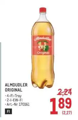 Metro Almdudler Original Angebot