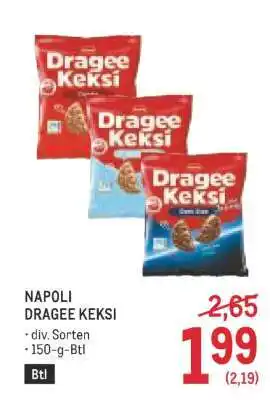 Metro Napoli Dragee Keksi Angebot
