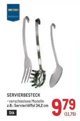Metro SERVIERBESTECK Angebot