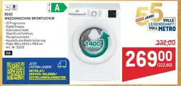 Metro BEKO WASCHMASCHINE BM3WFU3741W Angebot