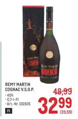 Metro Remy Martin Cognac V.S.O.P Angebot