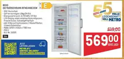 Metro BEKO GEFRIERSCHRANK RFNE448E35W Angebot