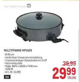 Metro MULTIPFANNE MP1420 Angebot