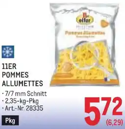 Metro 11er pommes allumettes Angebot