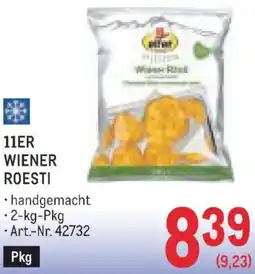 Metro 11er wiener roesti Angebot