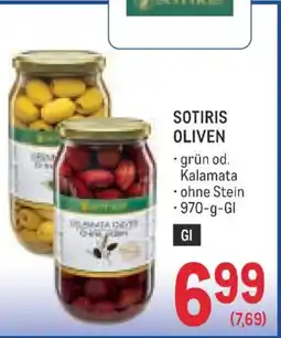 Metro Sotiris oliven Angebot