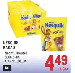 Metro Nesquik kakao Angebot
