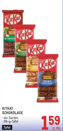 Metro Kitkat schokolade Angebot