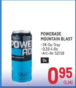 Metro Powerade mountain blast Angebot