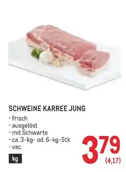 Metro Schweine karree jung Angebot