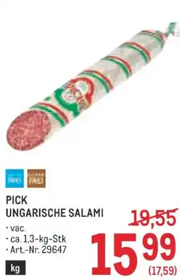 Metro Pick ungarische salami Angebot