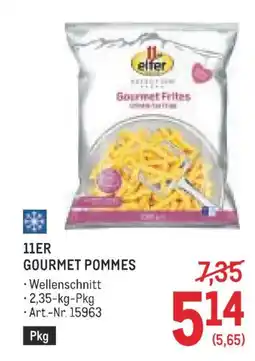 Metro 11er gourmet pommes Angebot