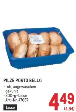 Metro Pilze porto bello Angebot
