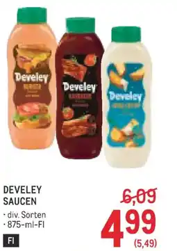 Metro Develey saucen Angebot