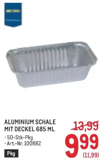 Metro Aluminium schale mit deckel Angebot
