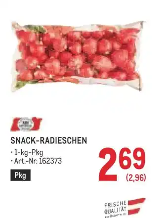 Metro Snack-radieschen Angebot